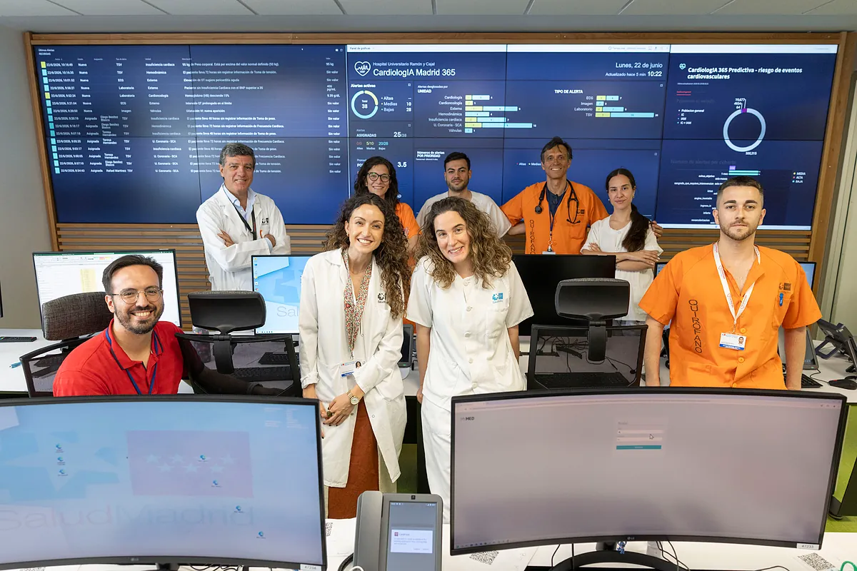 CardiologIA Madrid 365: el 'cerebro' que alerta en tiempo real de si algo marcha mal en el corazón del paciente y lo acompaña 24/7