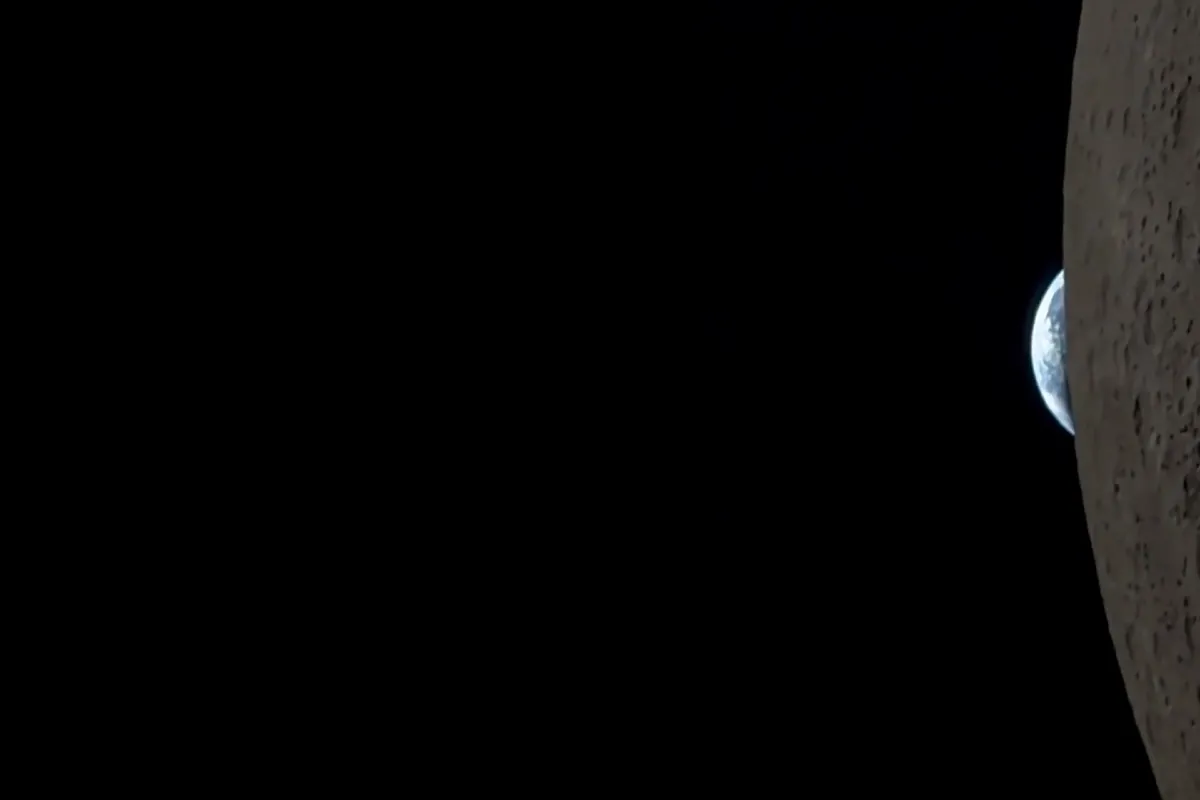 Impresionante captura de la Tierra de un astronauta de la Artemis 2