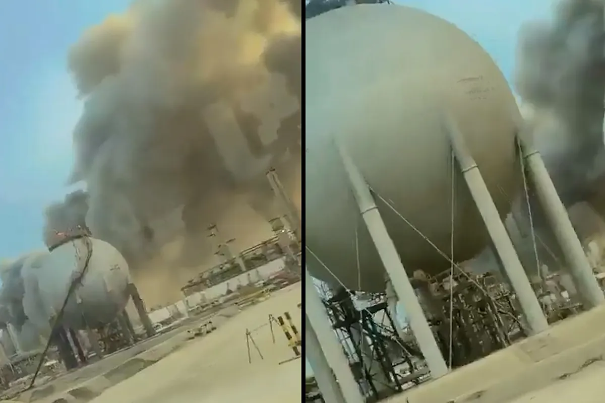 Irán ataca una refinería en Arabia Saudí, una de las más grandes del mundo