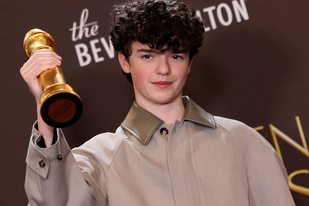 Owen Cooper gana en los Globos de Oro con sólo 16 años: "Asumí el riesgo y me apunté a teatro"