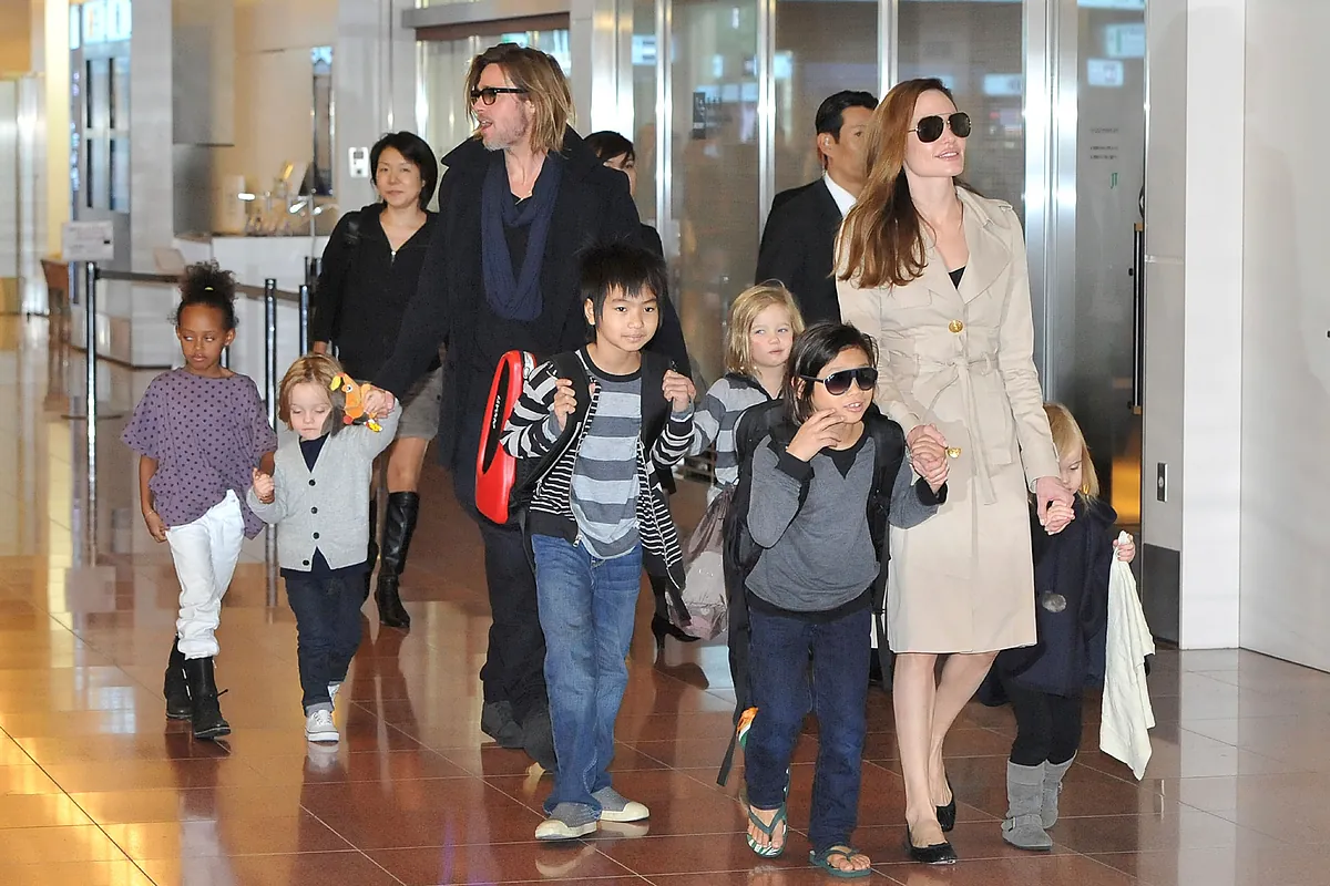 Brad Pitt y Angelina Jolie: cuando los hijos quieren borrar las huellas del padre