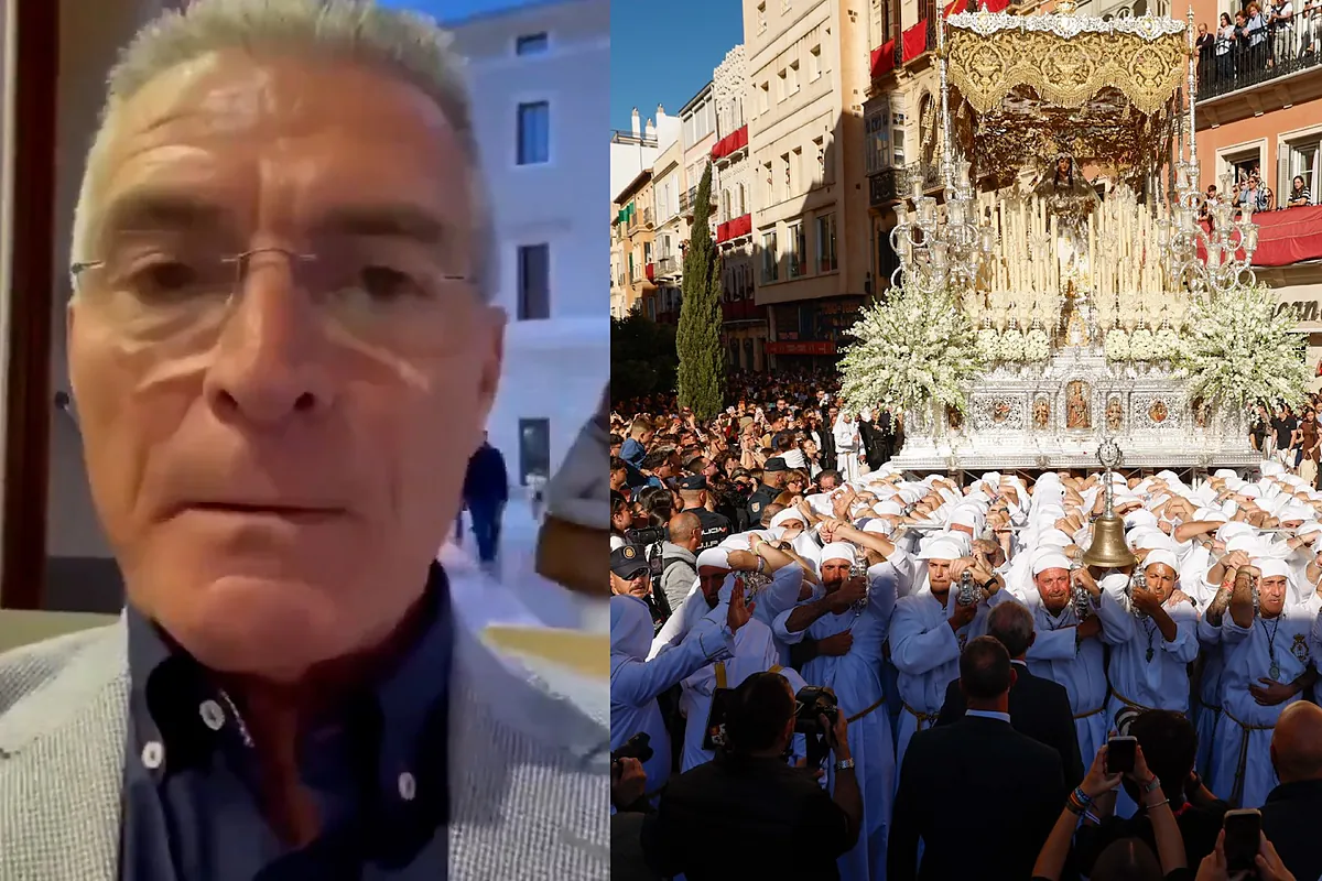 La aplaudida queja de Manolo Sarria, del Dúo Sacapuntas, en la Semana Santa de Málaga: "Tienes que comprarte una silla por cojones"