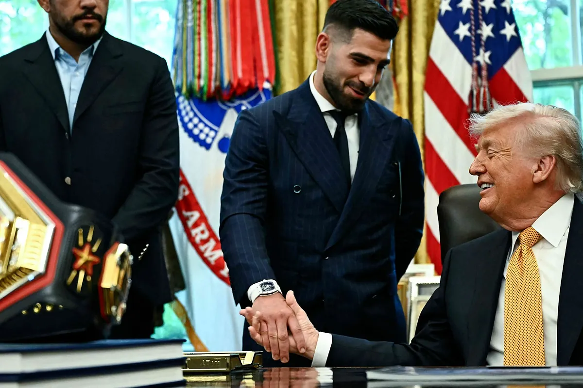Trump invita a Ilia Topuria a la Casa Blanca: "Eres muy especial"