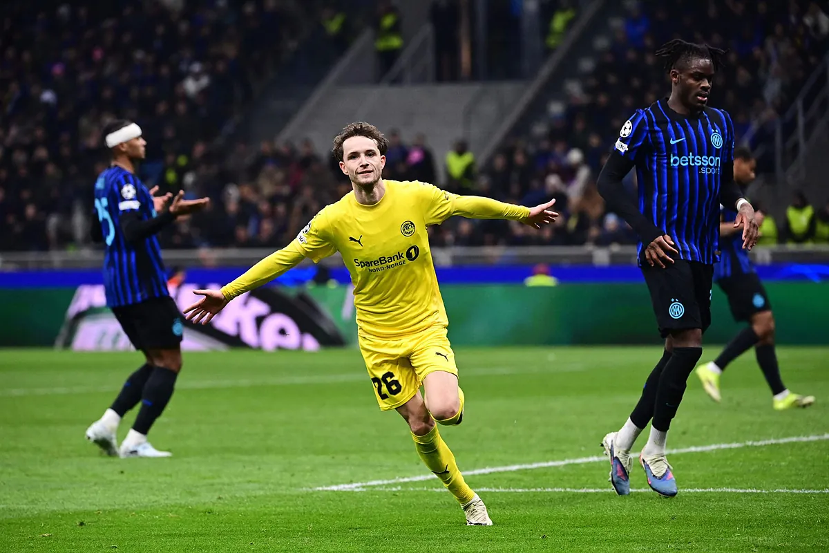 El Bodo Glimt noruego hace historia y estará en octavos tras humillar al Inter