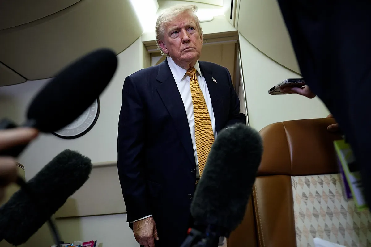 Trump presume de los ataques a Irán y asegura que han ganado "militarmente": "Están locos"