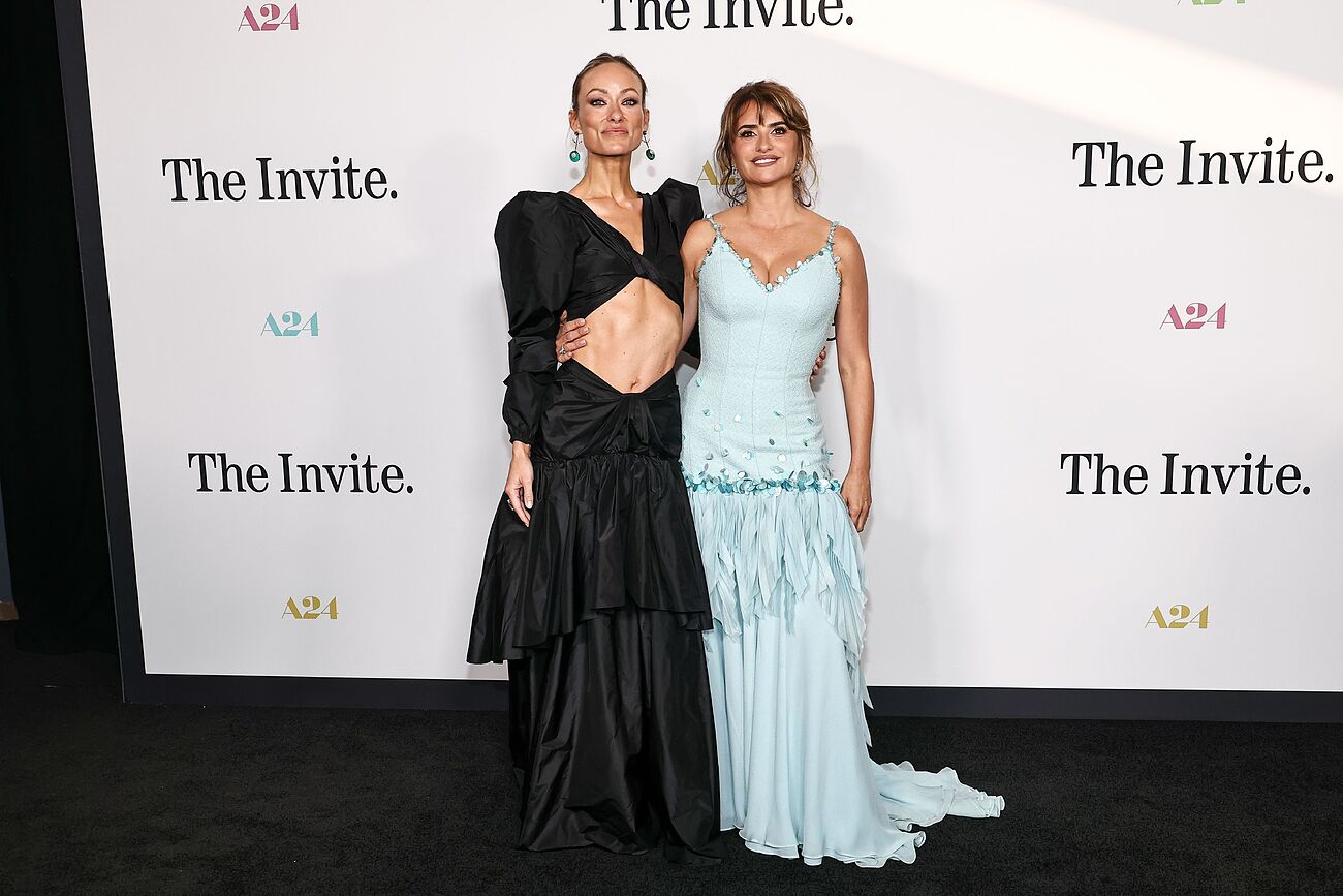 En es el estreno de The invite en Los Ángeles, las actrices se...