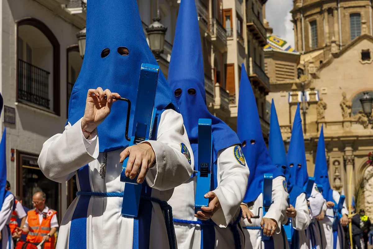 Procesiones en Zaragoza hoy, Lunes Santo, de la Semana Santa 2026: horarios y recorridos