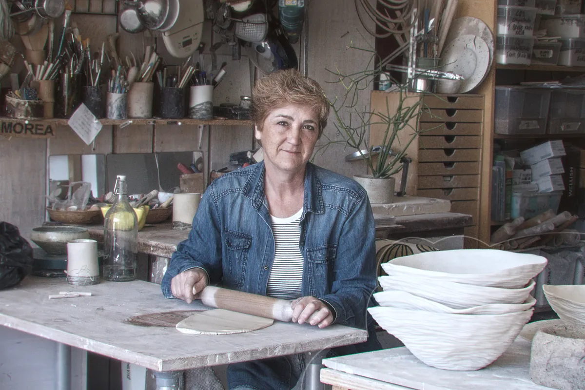 Ana Tenorio, la creadora gallega que lleva el arte a las mesas de los chefs