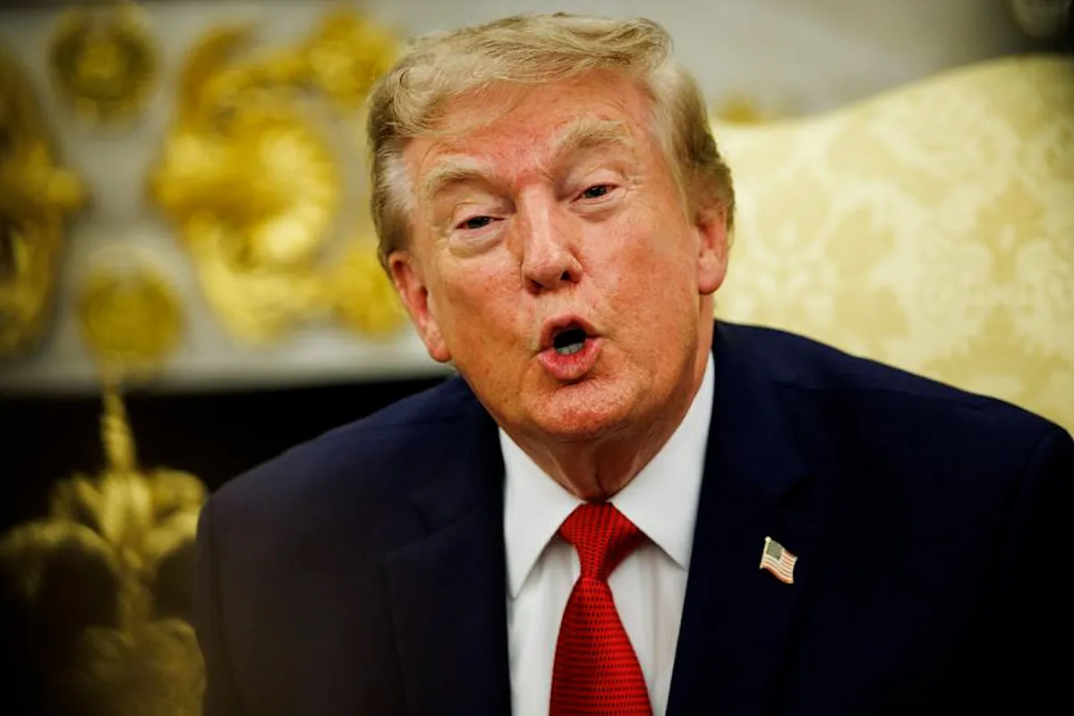 Trump manda callar a una periodista de CNN que le pregunta por sus relaciones con Corea del Norte: "Cállate, eres fake news"