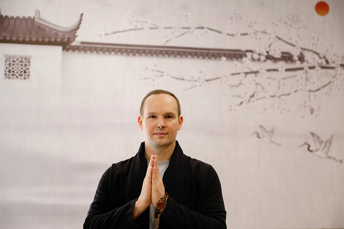 Image accompanying elmundo.es coverage of Bruno Tombolato and the philosophy of Kung Fu.