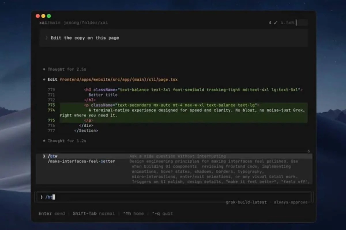 Grok Build, el agente de programación de xAI que aspira a competir con Claude Code y Codex