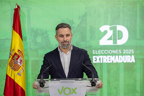 Abascal confirma que Vox pedir� a Guardiola entrar en su gobierno con una vicepresidencia y varias consejer�as