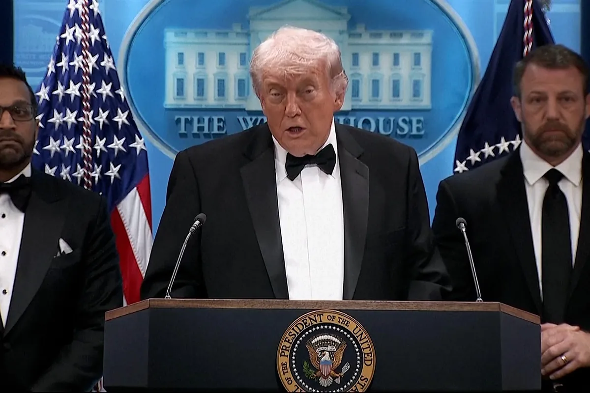 Trump, tras el intento de ataque: "Un chaleco antibalas de muy buena calidad salvó al agente"