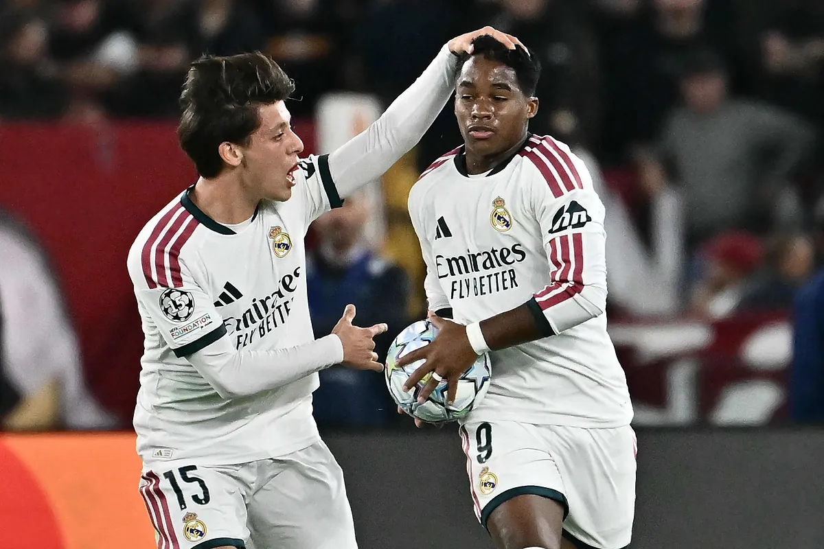 El Madrid remonta en Roma sin Vinicius