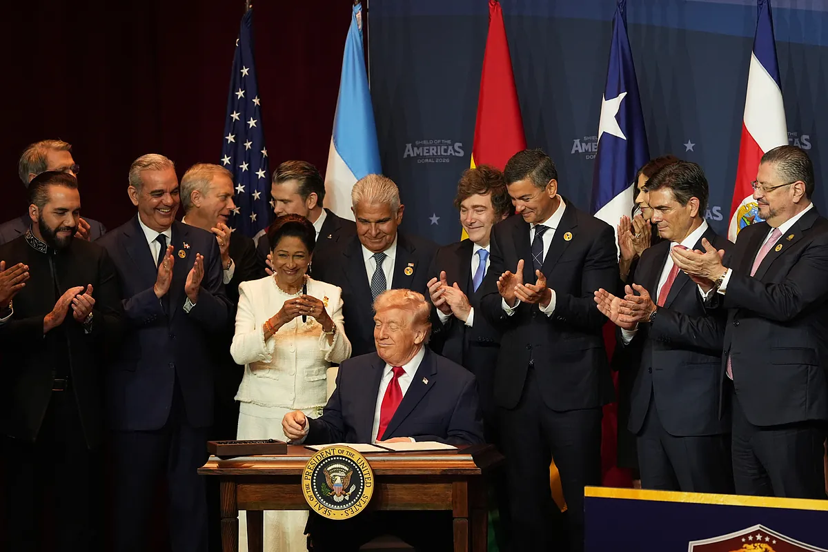 Reunión "histórica" de Donald Trump junto a líderes de Sudamérica para "erradicar los cárteles criminales"