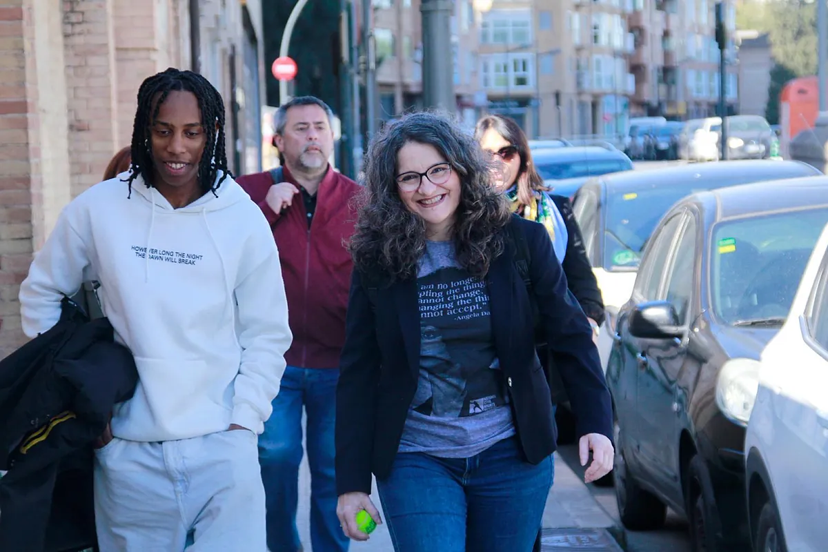 Mónica Oltra reaparece en un acto de su partido para anunciar que será candidata de Compromís al Ayuntamiento de Valencia