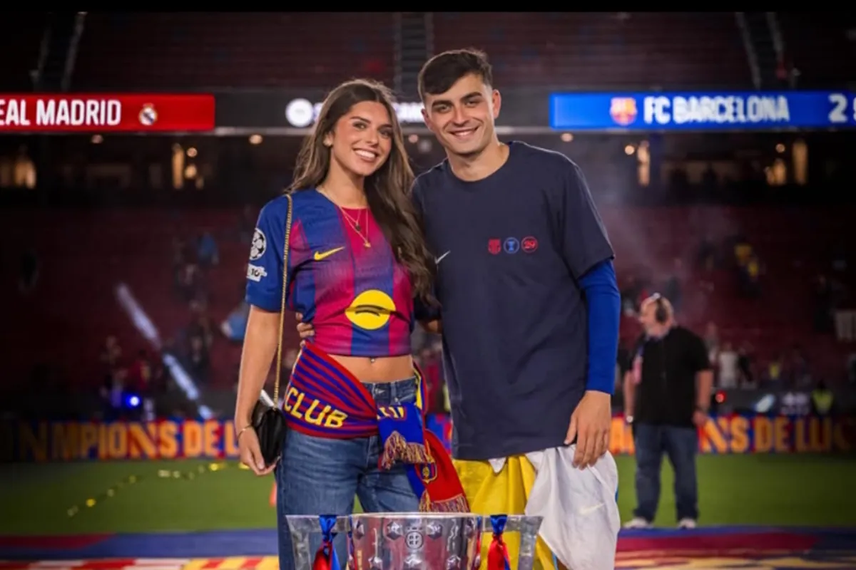 Pedri presenta oficialmente a su novia en el Camp Nou: todos los detalles de la relación del jugador