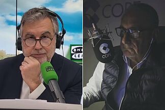 La emocionante y extraordinaria despedida a Fernando �nega de Carlos Alsina y Carlos Herrera: "Sinti� la libertad de poder abandonar el micr�fono"