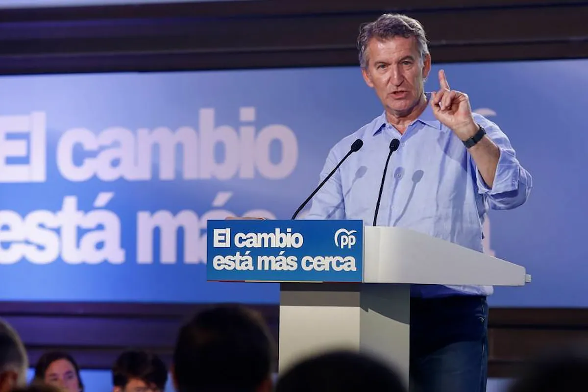 Feijóo asegura que Sánchez no puede gobernar "con Hacienda, Transportes y la Guardia Civil bajo sospecha"