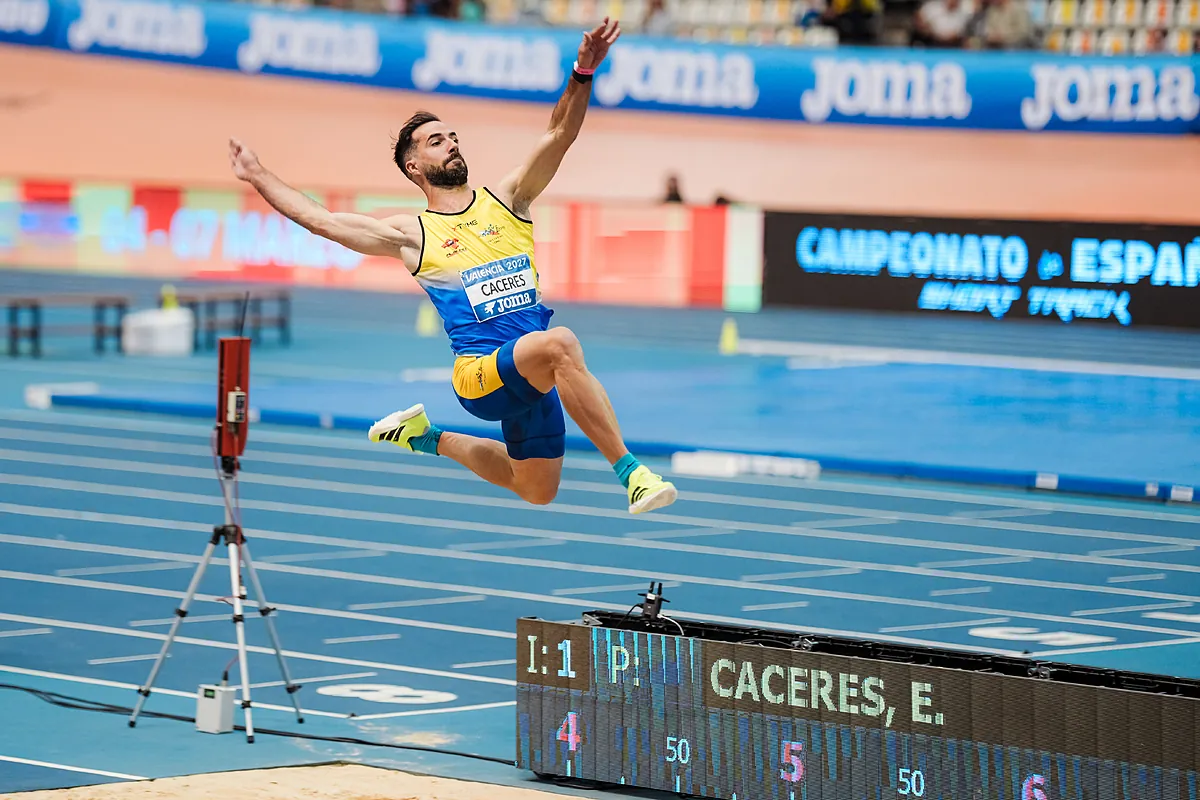 El insospechado resurgir de Eusebio Cáceres: «He estado muchísimo tiempo sin saber saltar, me pegaba con el foso»