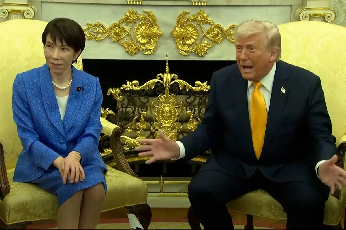 Donald Trump bromea en Japón : "¿Por qué no nos dijisteis nada sobre Pearl Harbor?"