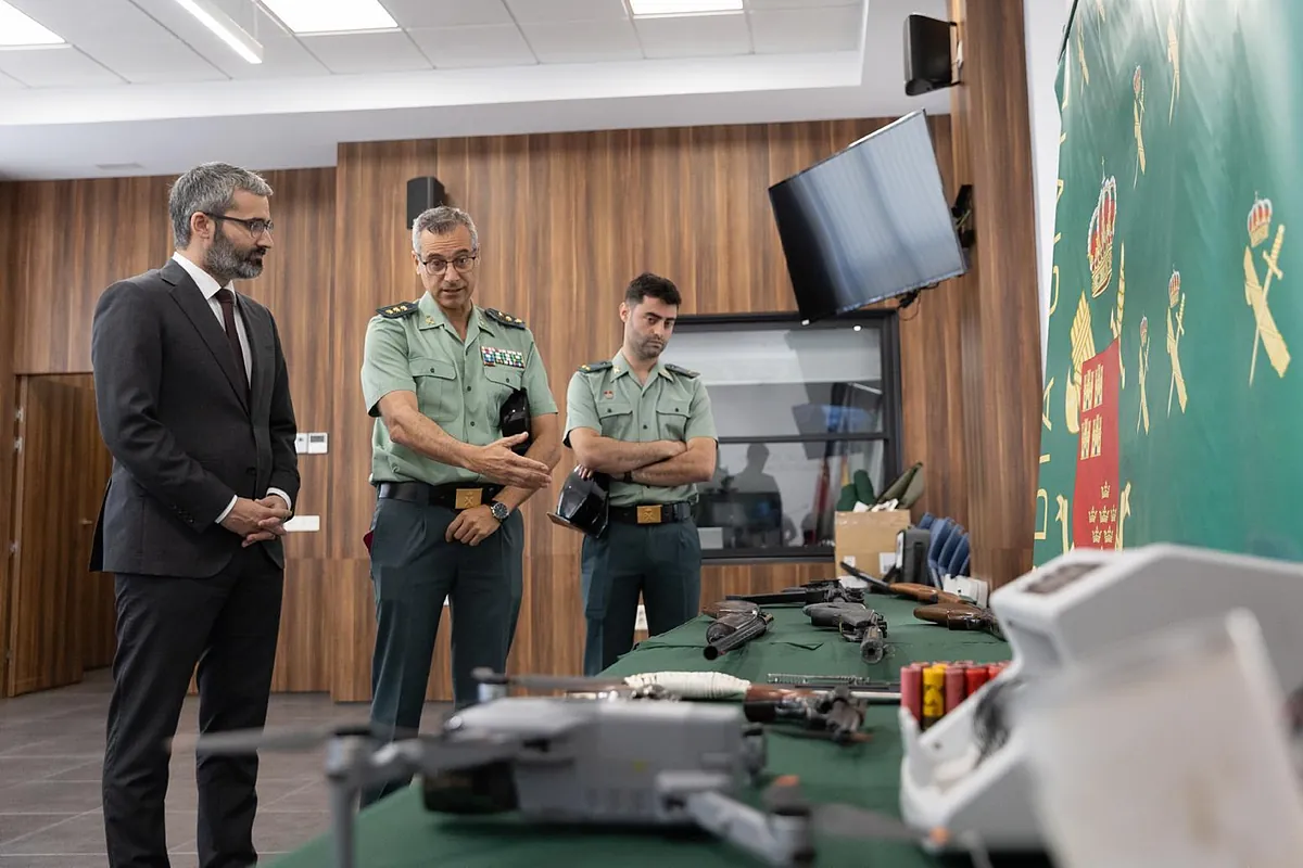 La Guardia Civil desarticula una presunta organización criminal dedicada al tráfico y cultivo de drogas en los municipios murcianos de Alguazas y Ceutí