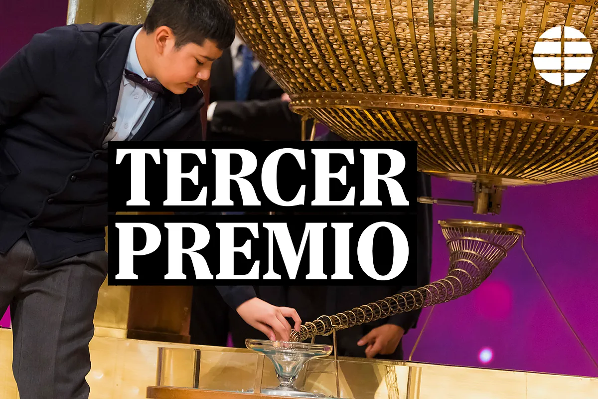 Tercer premio de la Lotería de Navidad 2025: El 90.693 se reparte en su mayoría entre Granada y Bizkaia