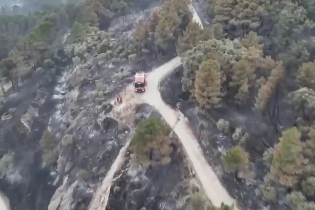 Vigilancia, reconocimiento y control, los drones de la UME al servicio de la lucha contra el fuego