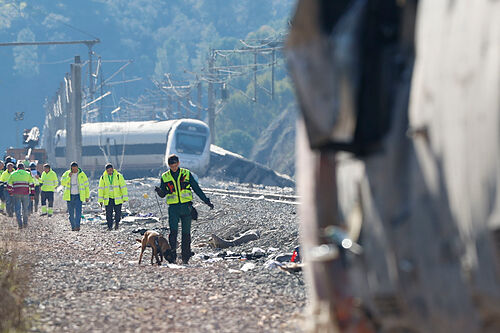 Se eleva a 42 la lista de fallecidos en el accidente ferroviario de Adamuz tras el hallazgo de otro cad�ver en los vagones siniestrados