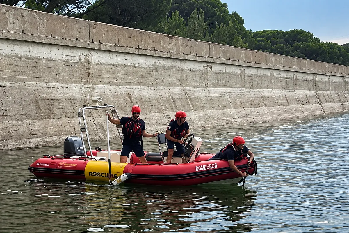 Localizan sin vida a un hombre de 57 años que desapareció mientras nadaba en el Pantano de San Juan, en Madrid