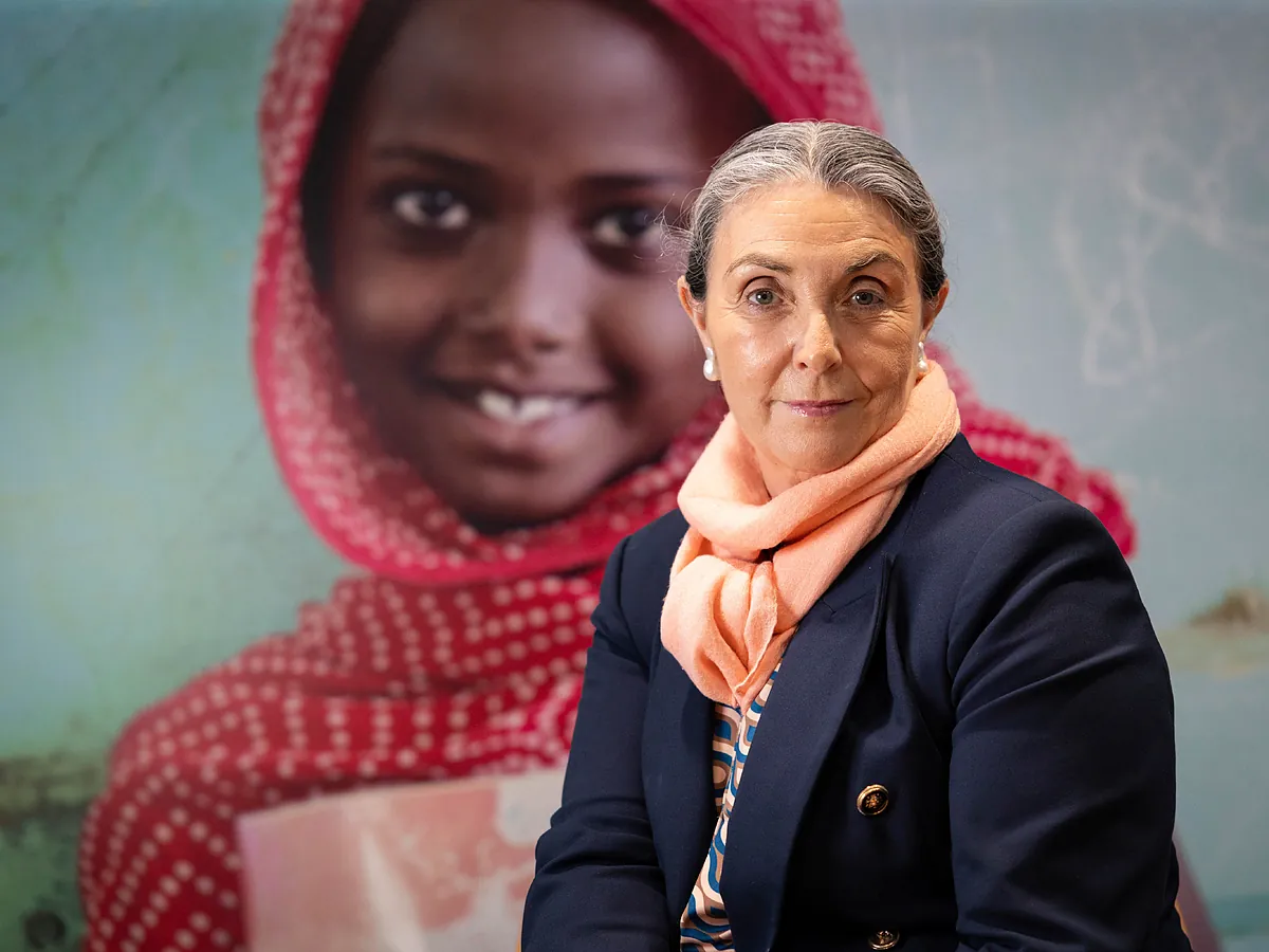 Mª Ángeles Espinosa, presidenta de Unicef España: "El nivel de pobreza infantil en un país rico como España es insultante"