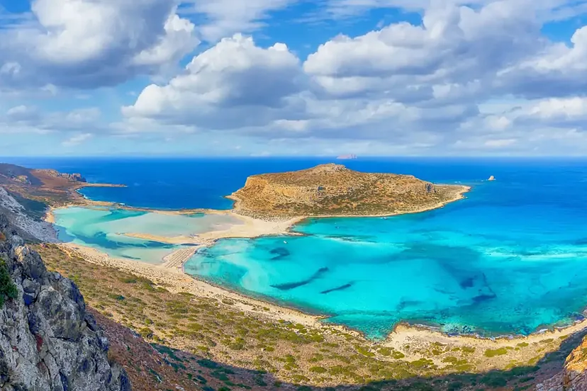 Laguna de Balos, en Creta.
