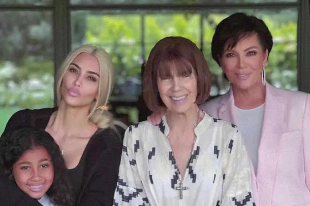 Muere Mary Jo, la madre de Kris Jenner y abuela de Kim Kardashian, a los 92 años: "No existen palabras que puedan expresar el dolor que supone tener que decirle adiós"