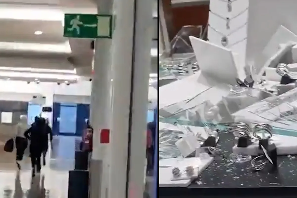 Varios encapuchados armados con fusiles asaltan una joyería del centro comercial Espacio en Torrelodones: quinto robo en el sector en tres semanas
