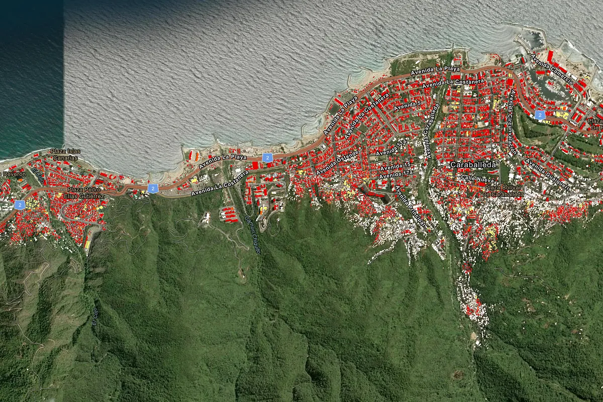 Unos 59.000 edificios, afectados en Venezuela por el terremoto, según una primera evaluación de la NASA