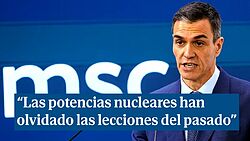 Sánchez se desmarca del debate nuclear franco-alemán: "No es la senda a seguir"