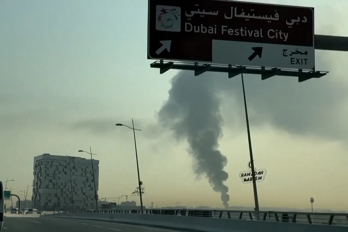 Un dron de Irán alcanza las inmediaciones del aeropuerto de Dubai