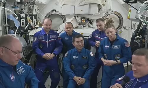 Crisis m�dica en la Estaci�n Espacial Internacional: El viaje de regreso del astronauta afectado por un problema de salud comenzar� esta noche