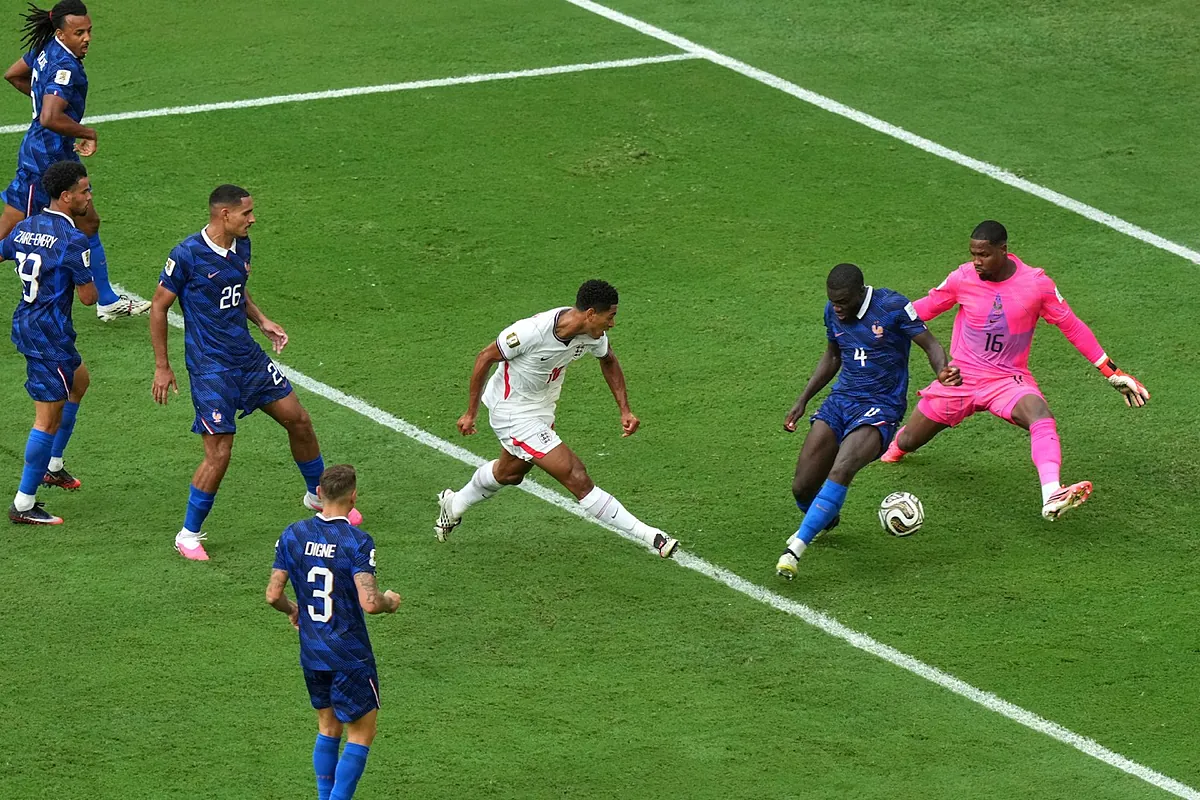 Uno, dos, tres... los 10 goles del Francia - Inglaterra del Mundial 2026