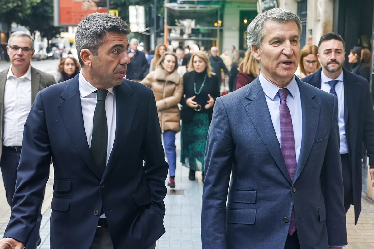 Feijóo pidió a Mazón que liderara la comunicación sobre la dana en un mensajes de WhatsApp