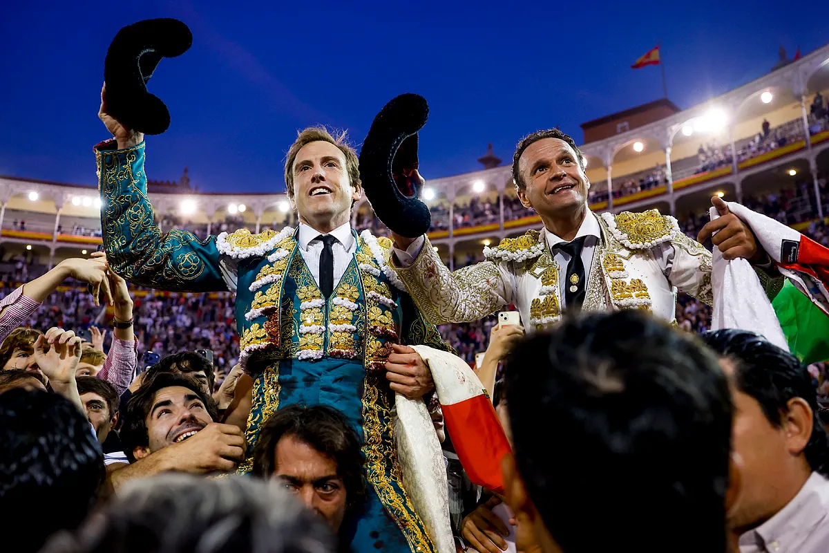 Doble Puerta Grande en Las Ventas: Antonio Ferrera y Román protagonizan una tarde apasionada y libre