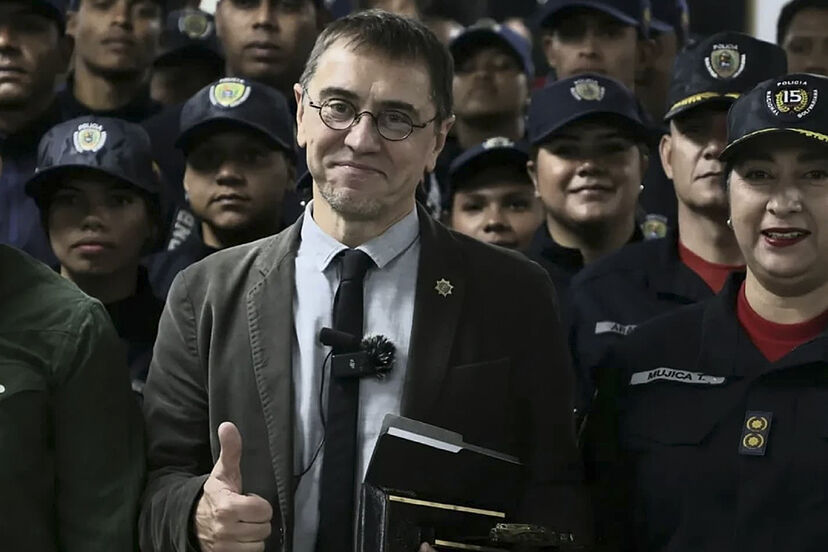 El bochornoso discurso de Monedero en el centro de torturas de Maduro (y su  peor respuesta ante las críticas) | Crónica