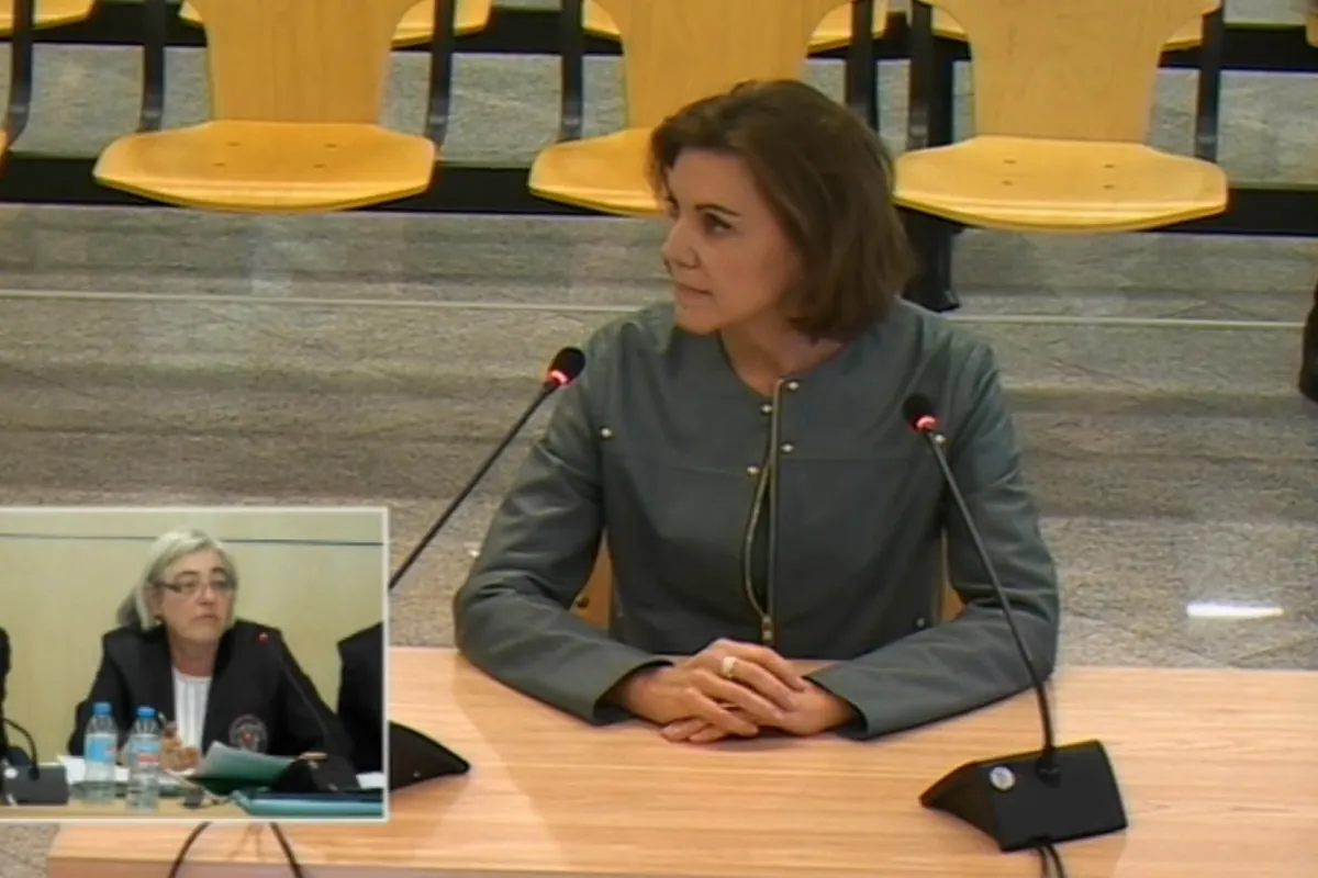 Cospedal, sobre sus "encuentros" con Villarejo: "Yo le hice preguntas, no encargos"