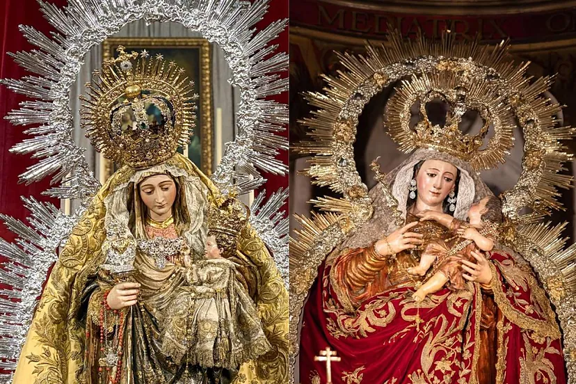 El Amparo y la Reina de Todos los Santos procesionan este domingo en Sevilla: horarios e itinerarios completos