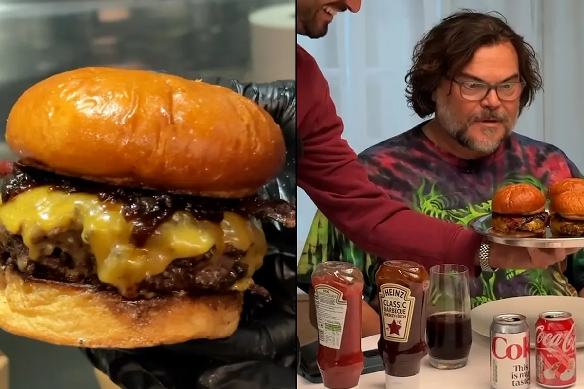 La mejor hamburguesa del mundo es de la valenciana Hundred Burguers y así reaccionó Jack Black al probarla