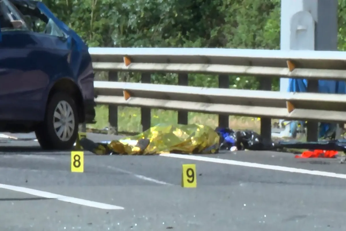 Mueren cinco policías forales de Navarra al chocar su furgoneta y un camión en Gipúzkoa