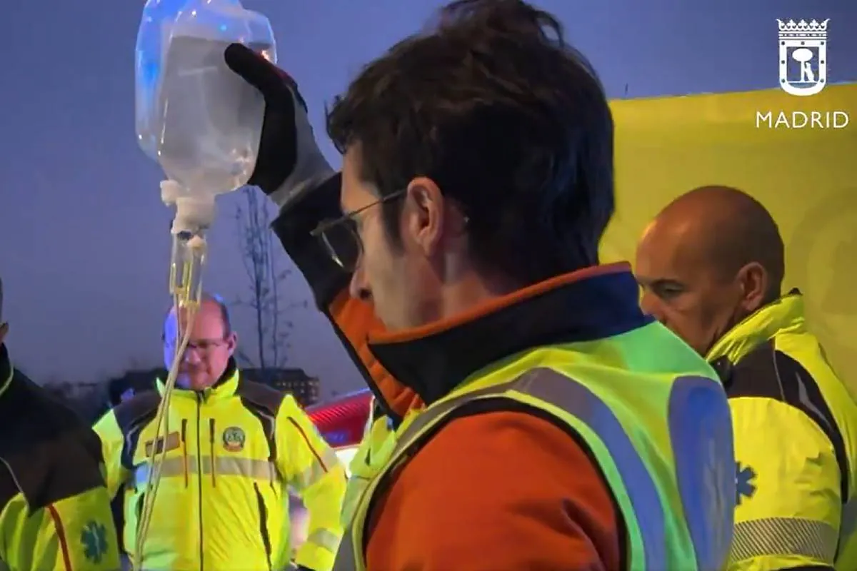 Dos personas en estado muy grave tras el incendio de una vivienda en Villaverde