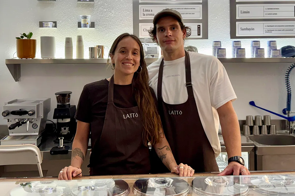 Latto, la heladería argentina que conquista Madrid con su banana asada y otros sabores inesperados