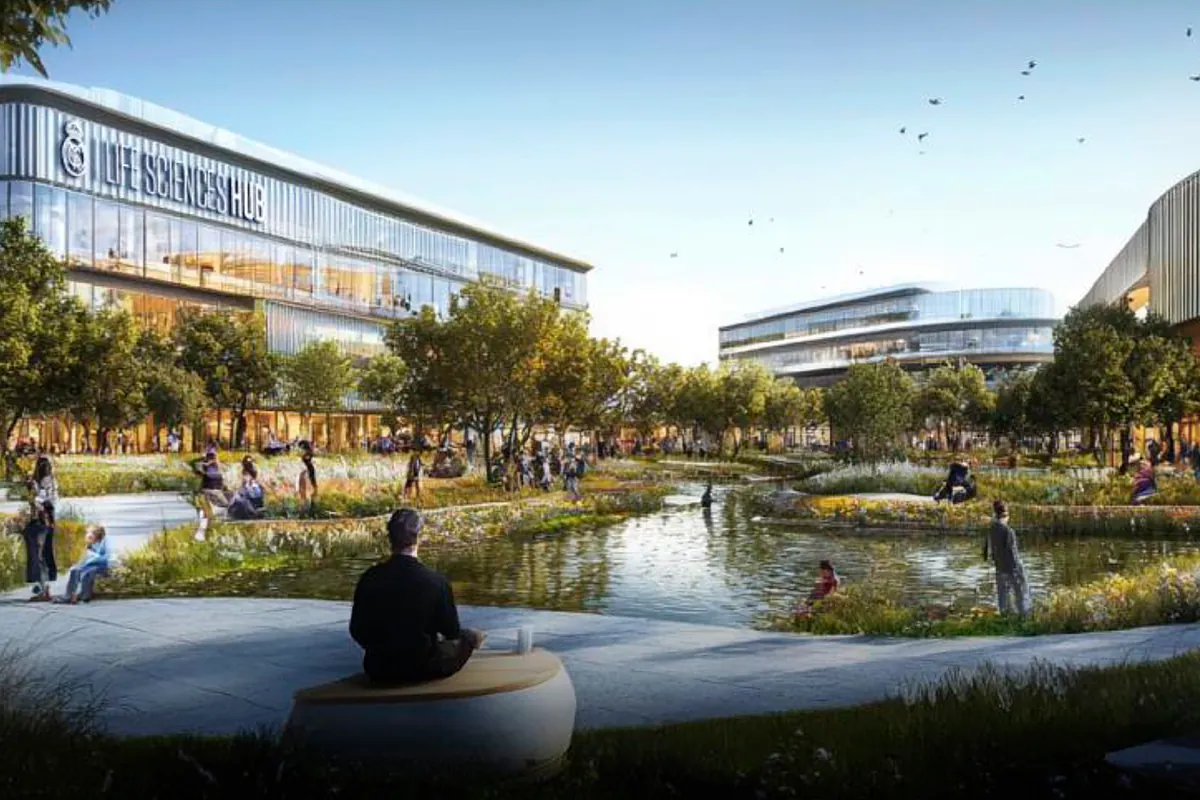 El Ayuntamiento da luz verde al 'Silicon Valley' del Real Madrid en Valdebebas: un campus tecnológico del tamaño del Retiro y enmarcado por el Bosque Metropolitano