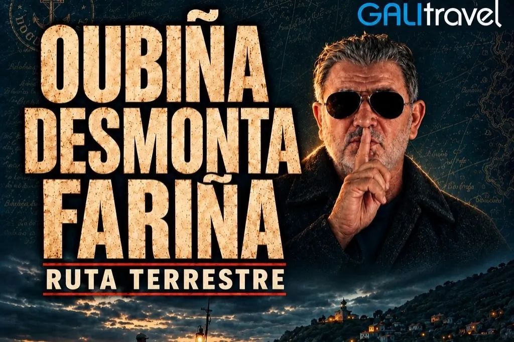Laureano Oubiña vuelve a la carga tras el veto de la Xunta: una ruta terrestre de 185 euros por persona para  desmontar Fariña 
